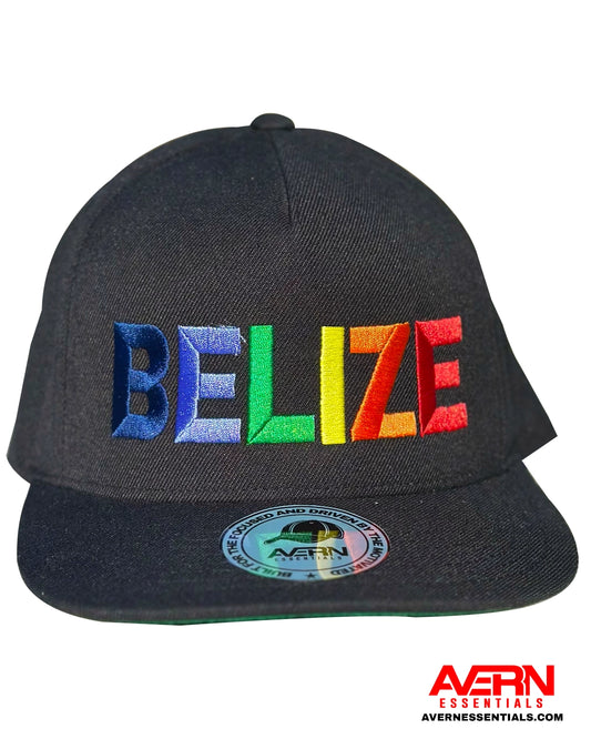 Belize Iconic Sign Snapback Cap