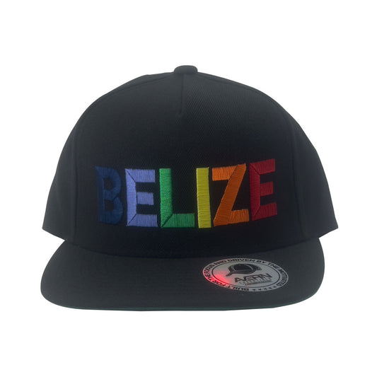 Belize Iconic Sign Snapback Cap